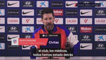 Simeone confirma el regreso de Le Normand