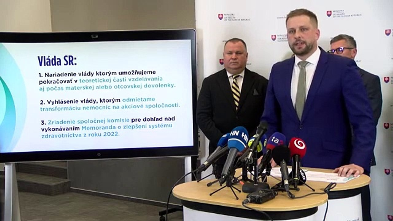 ZÁZNAM: Šaško budúci týždeň predstaví svoj plán práce v sektore na toto volebné obdobie