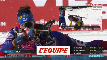 Julia Simon est bien présente - Biathlon - CM (F)