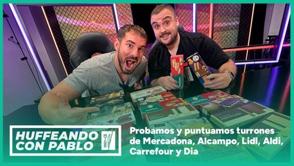 Probamos y puntuamos turrones de Mercadona, Alcampo, Lidl, Aldi, Carrefour y Dia