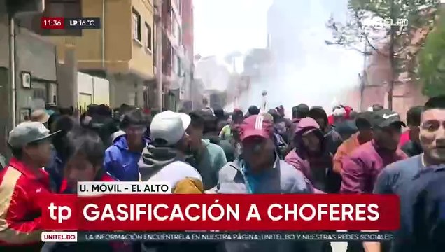 Choferes de base provocan destrozos en instalaciones de transportistas en El Alto en medio de protestas por pasaje