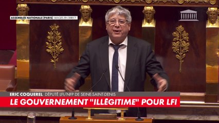 Eric Coquerel : «Le chaos est déjà là.»