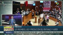 México aprobó ley contra la venta y el consumo de drogas sintéticas
