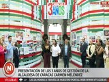Alcaldesa Carmen Meléndez presenta Expogestión en el Museo de Caracas por 3 años de transformación