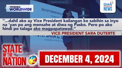 State of the Nation Express: December 4, 2024 | Latest News & Updates 📰