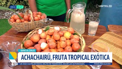 Temporada de achachairú, consiga los mejores en la feria de la fruta estrella de Porongo 