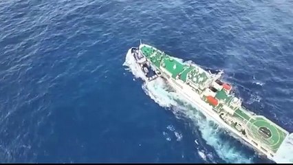 Colisão no Mar da China Meridional entre navio do governo filipino e guarda costeira chinesa