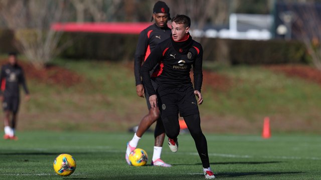 Continua il lavoro dei rossoneri a Milanello