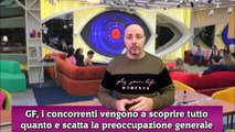 GF, i concorrenti vengono a scoprire tutto quanto e scatta la preoccupazione generale