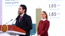 México: Habrá aumento de salario mínimo en el 2025 anuncia Marath Bolaños