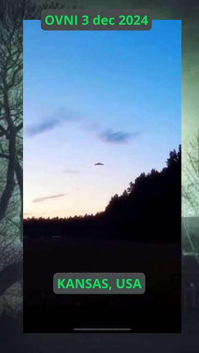 OVNI Kansas USA décembre 2024  #alien #mystery #ovni #ufo #paranormal