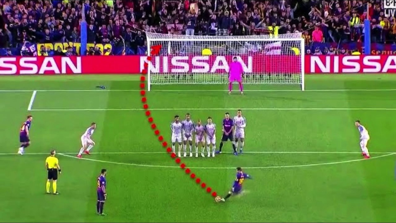 lionel messi 20 full free kick goals, Ronaldo