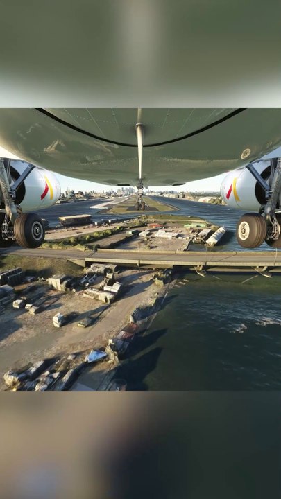 Wondrous Landing: Fly Arna A320neo at London City Airport (EGLC), London, United Kingdom #landing #flying #a320neo #flight