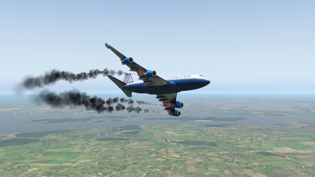 Terrifying Moment: Plane Suddenly Catches Fire Right After Takeoff at George Bush Intercontinental #aviation #fly #flying #takeoff #aviation #flyinglovers #aviationlovers