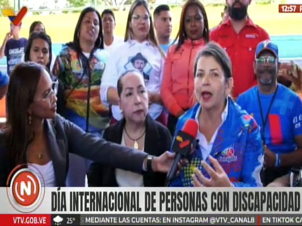 Caracas | Más de 600 mil personas con discapacidad son beneficiados con jornada de atención integral