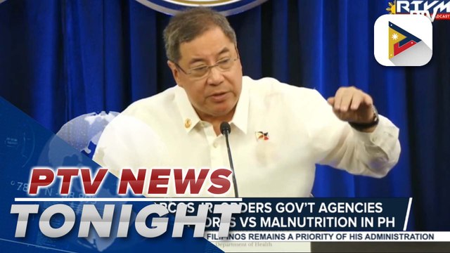 PBBM orders gov’t agencies to focus on efforts vs malnutrition in PH