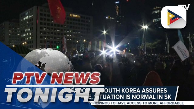 PH Ambassador to South Korea assures Filipinos are safe, situation is normal in SK