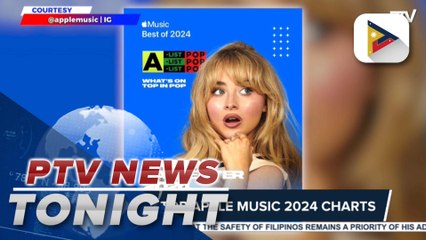 Big names top Apple Music 2024 charts