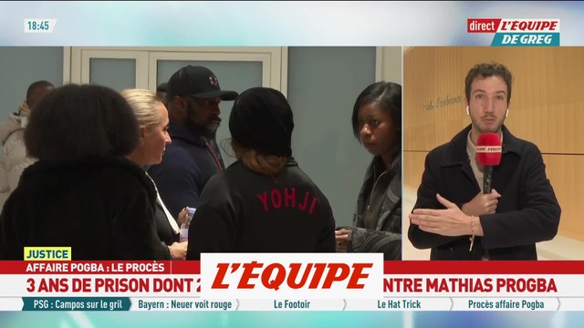 Des peines de prison requises contre les six prévenus - Foot - Affaire Pogba