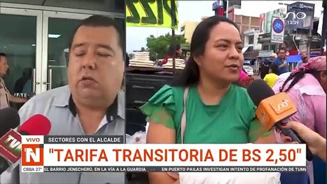 Pasaje transitorio de Bs 2.50 y levantamos el paro , aseguran transportistas