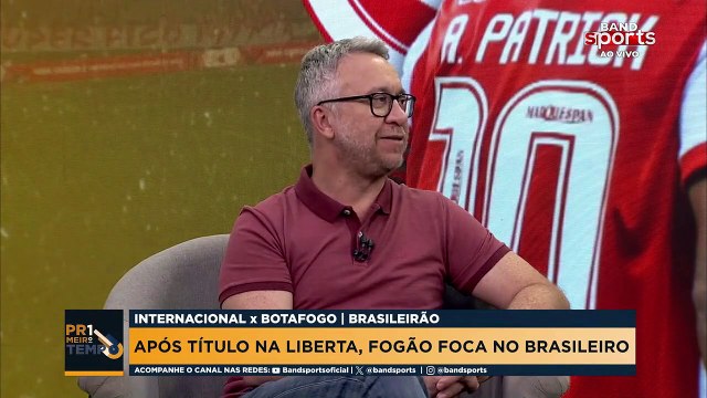 BOTAFOGO ESTÁ NUM NÍVEL SUPERIOR HOJE , DIZ PRAETZEL | PRIMEIRO TEMPO