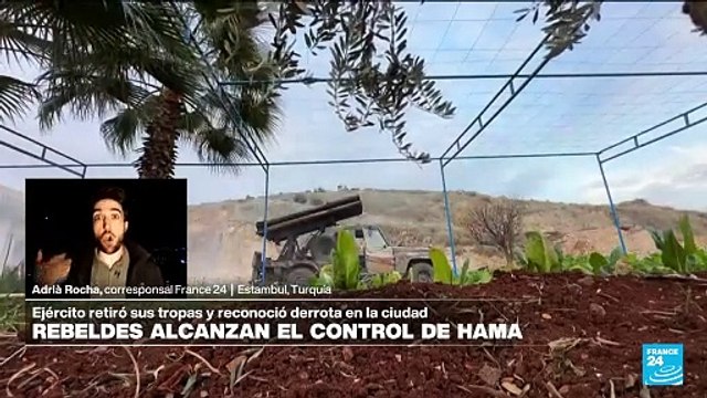 Informe desde Estambul: rebeldes sirios alcanzan control de Hama y Ejército se retira