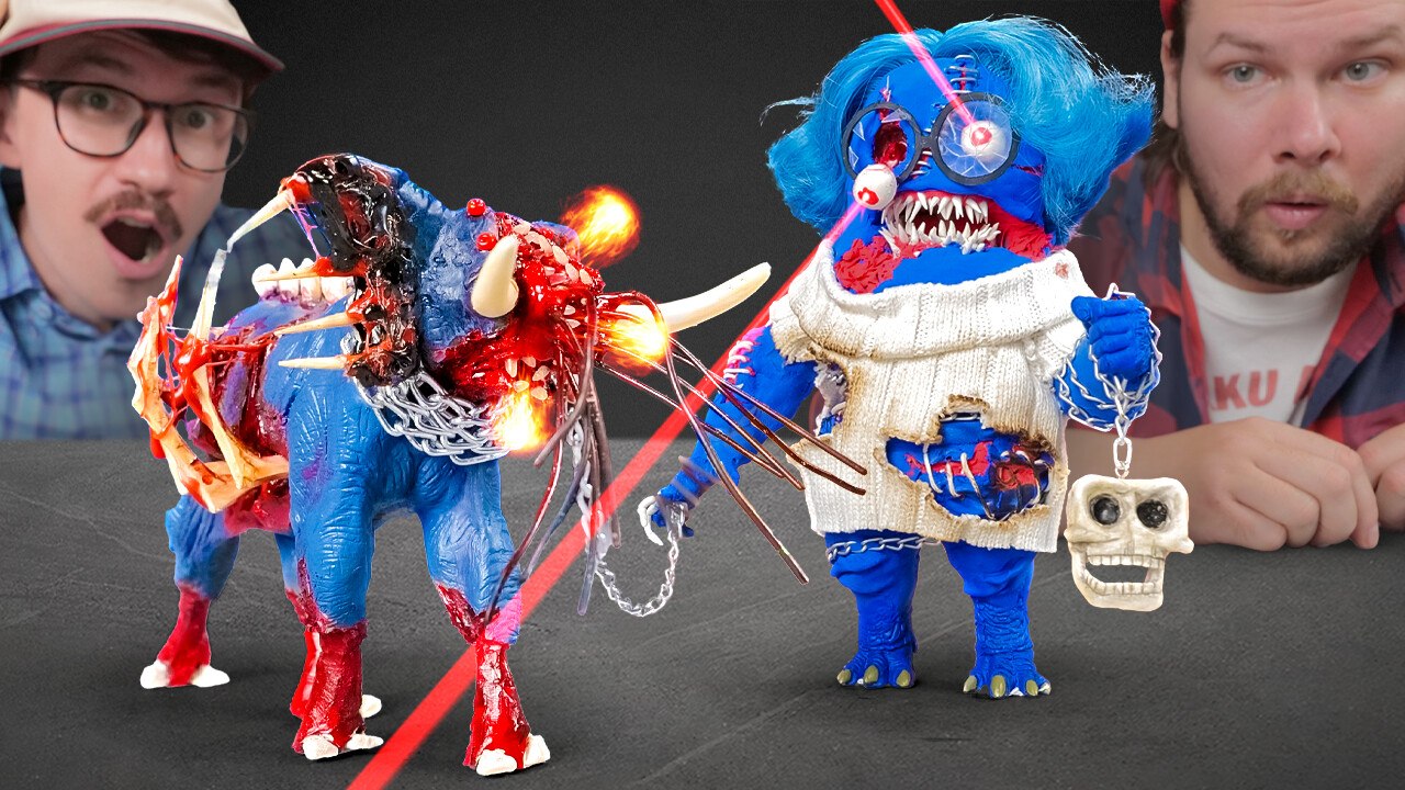 Inside Out Goes Wild! 🦁✨ Watch Us Build Zoochosis & Movie Characters