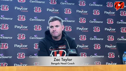Bengals Head Coach Zac Taylor Ahead of Monday vs Cowboys