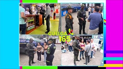 GAULA RISARALDA  instalacion de un stand de prevención en las fiestas de san isidro del muni de la celia