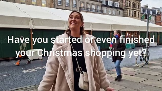 Vox pops: Have you started or even finished your Christmas shopping yet?
