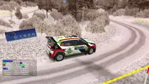 Richard Burns Rally: Pirka Menoko Snow, in a Skoda Fabia RS Rally2 (XBox Controller)