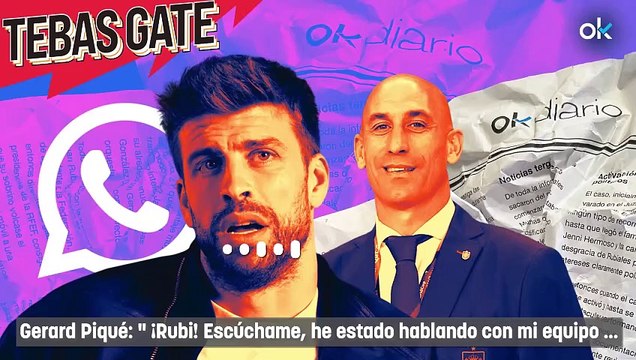 Los reveladores mensajes de Piqué a Rubiales: La verdad por delante siempre funciona