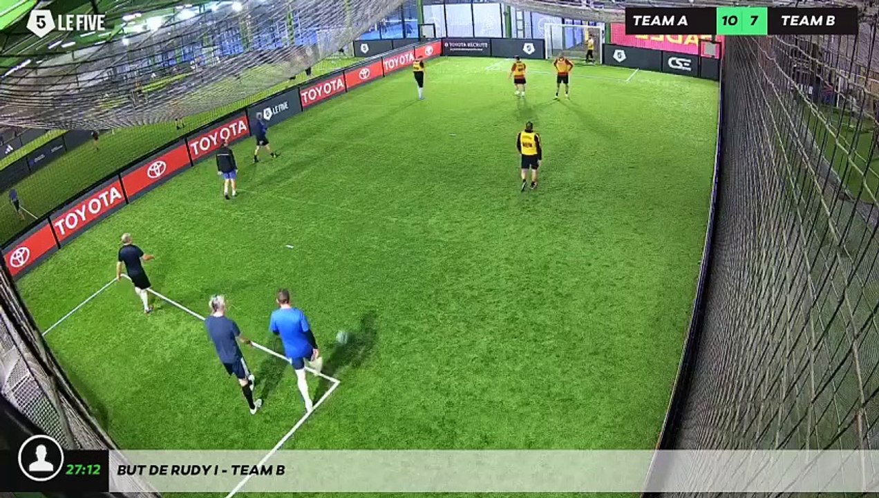 But de Rudy I - Team B