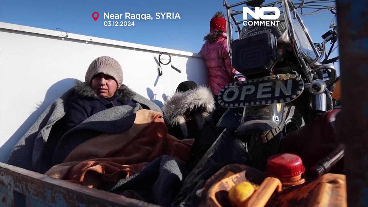 No Comment: Massenflucht syrischer Kurden nach Machtübernahme in Tel Rifaat