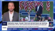 Trump sofre pressão para trocar futuro secretário de Defesa; Renan de Souza detalha