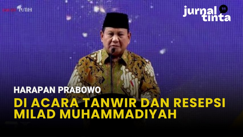 Disambut Jusuf Kalla, Prabowo Menghadiri Acara Tanwir dan Resepsi Milad Muhammdiyah