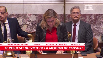 Motion de censure adoptée à l'Assemblée nationale avec 331 voix ✨