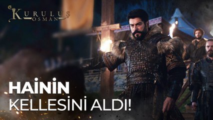 Osman Bey, Gencer Bey'in kellesini aldı! - Kuruluş Osman 173.Bölüm