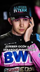 Ocon et Alpine, c’est fini !