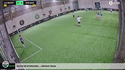 Faute de Stéphane L - Joe Bar Team