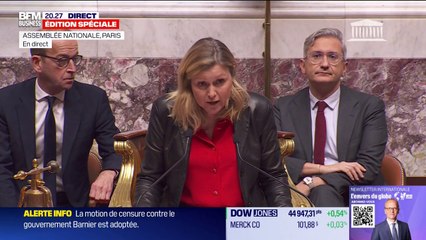 La motion de censure déposée par la gauche contre le gouvernement de Michel Barnier a été adoptée par l'Assemblée nationale
