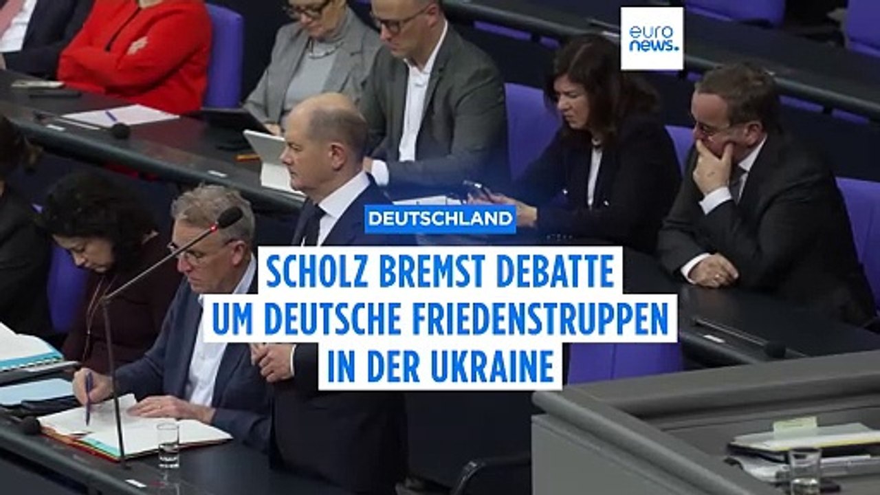 Baerbock offen für Entsendung deutscher Friedenstruppen in die Ukraine - Scholz bremst