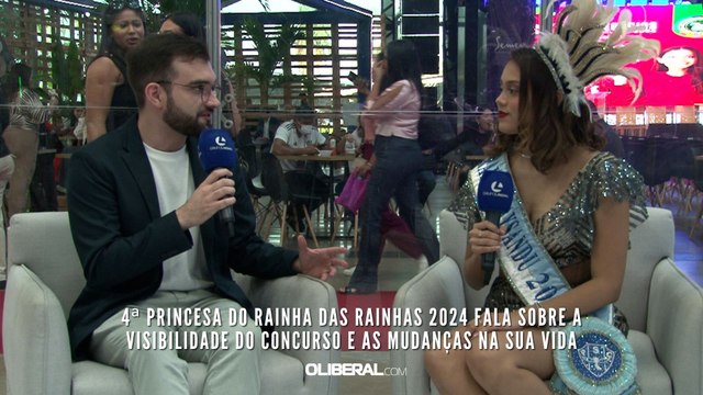 4ª Princesa do Rainha das Rainhas 2024 fala sobre a visibilidade do concurso e as mudanças na sua vida