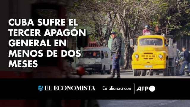 Cuba sufre el tercer apagón general en menos de dos meses