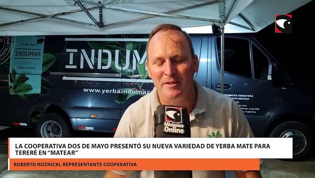 La Cooperativa Dos de Mayo presentó su nueva variedad de yerba mate para tereré en la Feria de Turismo de Misiones
