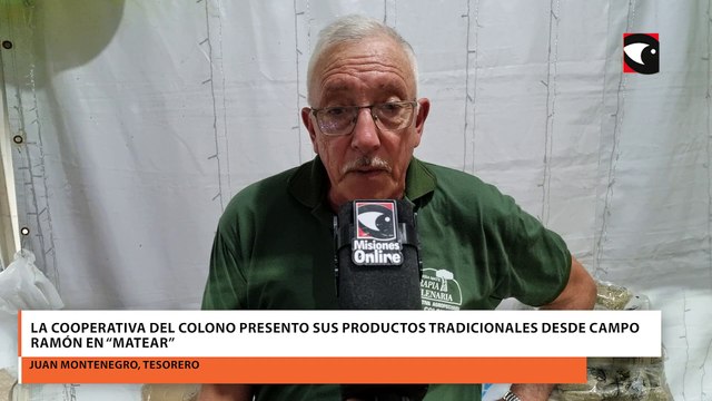 La cooperativa El Colono presentaron sus productos tradicionales desde Campo Ramón en Matear