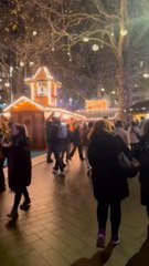 LE PLUS LONG marché de Noel sur les bords de la Tamise