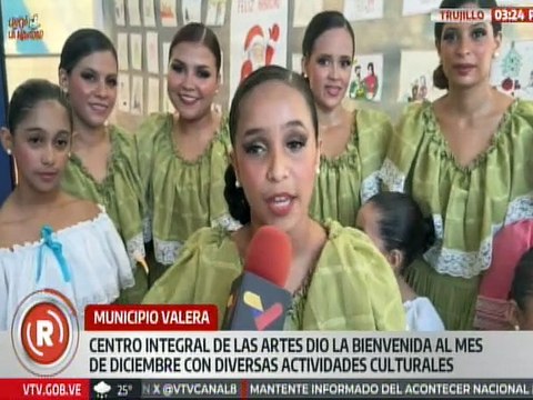 Trujillo | Ciudadanos del mcpio. Valera dan la bienvenida a la navidad