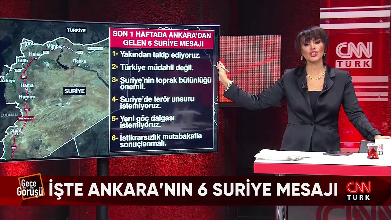 MGK'nın Suriye mesajı, Katar'daki Suriye zirvesi, Türkiye'nin Suriye'de beklentisi ve Suriye'de sahadan son gelişmeler Gece Görüşü'nde konuşuldu