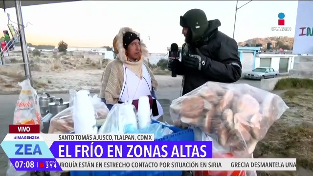 Frío extremo en Santo Tomás Ajusco: Así hacen frente a las bajas temperaturas